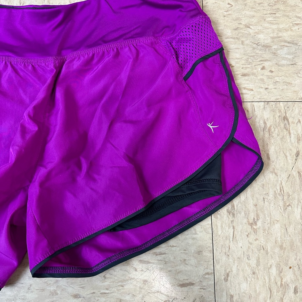 Women's Purple Athletic Shorts